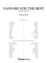 Fanfare for the Best - Thomas Doss - Partition - Ensemble de cuivres