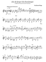 Latin-American Folk Music for Classic Guitar - Partition