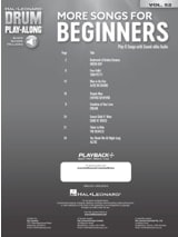 Drum Play-Along Volume 52 - More Songs for Beginners - Partition