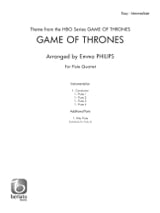 Game of Thrones - Quatuor de Flûtes - Ramin Djawadi - Partition