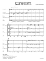 Game of Thrones - Quatuor de Cuivres - Ramin Djawadi - Partition
