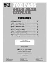 Joe Pass - Solo Jazz Guitar Instructional Book - Joe Pass - Partition