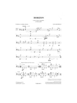 Horizon - Jean-Marc Mandelli - Partition - Timbales