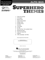 Superhero Themes - Saxophone Alto - Partition - Saxophone