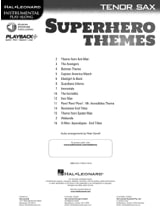 Superhero Themes - Saxophone Tenor - Partition - Saxophone
