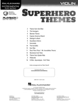 Superhero Themes - Violon - Partition - Violon