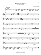 Superhero Themes - Violon - Partition - Violon