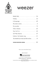 The Blue Album - Weezer - Partition - Pop / Rock