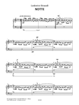 Stanze - Ludovico Einaudi - Partition - Pop / Rock