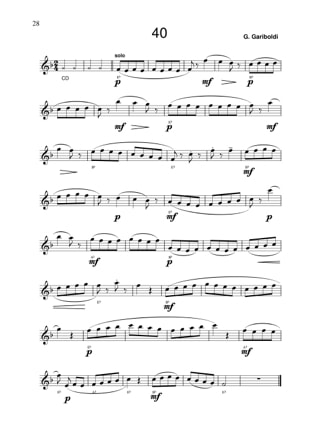 39 Etudes pour le saxophone soprano ou ténor Volume 1 - Partition
