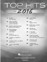 Top Hits of 2016 - Partition - Pop / Rock