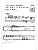 Toccata e Fuga in re minore BWV 565 - BACH - Partition - Accordéon