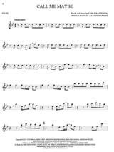 101 Hit Songs - Flute - Partition - Flûte traversière