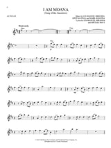 Vaiana - Musique du Film - DISNEY - Partition - Saxophone