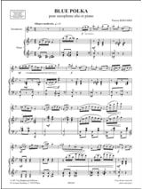 Blue Polka - Patrice Bernard - Partition - Saxophone