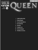 Violin Play-Along Volume 68 - Queen - Partition - Violon