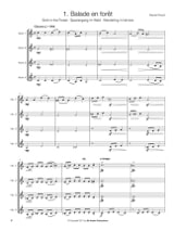 14 Intermediate Horn Quartets - Pascal Proust - Partition - Cor