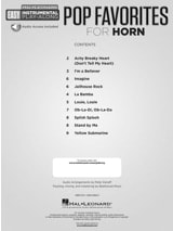 Pop Favorites - Easy Instrumental Play-Along - Partition - Cor
