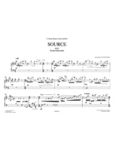 Source - Alexandre Ouzounoff - Partition - Marimba