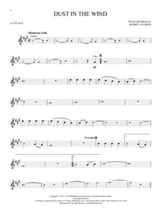 Classic Pop Songs - Partition - Saxophone