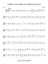 Christmas Carols - Noël - Partition - Flûte traversière