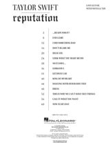 Reputation - Taylor Swift - Partition - Pop / Rock