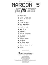 Red Pill Blues - Maroon 5 - Partition - Pop / Rock