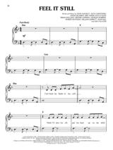 Chart Hits of 2017-2018 - Piano Facile - Partition - Pop / Rock