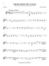 Movie and TV Music for Clarinette - Partition - Clarinette