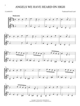 Christmas Carols for Two Clarinets - Noël - Partition - Clarinette