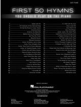 First 50 Hymns - Piano Facile - Partition - Musique du monde