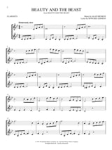 Disney Songs for Two Clarinets - DISNEY - Partition - Clarinette