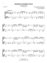 Disney Songs for Two Clarinets - DISNEY - Partition - Clarinette