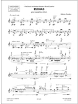 Veredas - Alberto Posadas - Partition - Saxophone
