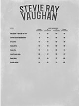 Blues Play-Along Volume 17 - Stevie Ray Vaughan - Stevie Ray Vaughan