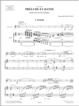 Prélude et Danse - Thibaut Bétrancourt - Partition - Cor