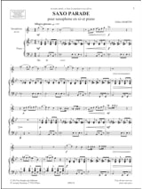 Saxo parade - Gilles Martin - Partition - Saxophone