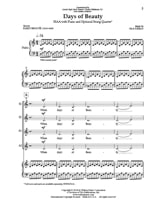 Days of Beauty - Choeur - Ola Gjeilo - Partition - Chœur