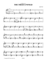 The Trees Unfold - Judith Weir - Partition - Orgue