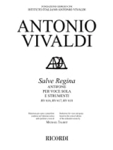 Salve Regina - VIVALDI - Partition - Mélodies