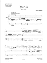 Apophis - François Meïmoun - Partition - Orgue