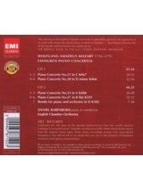 Concertos pour Piano N° 20, 21, 23 et 27 - D. BARENBOIM - MOZART