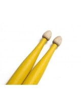 Baguette Rohema Hickory Junior Jaune - Baguettes de Batterie