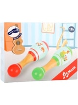 Maracas Petit renard - Jeu musical pour enfant - Accessoire