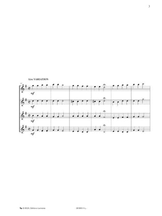 Variations sur un Choral de Schumann - Robert Schumann - Partition