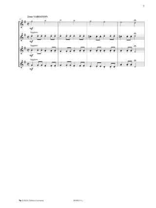Variations sur un Choral de Schumann - Robert Schumann - Partition