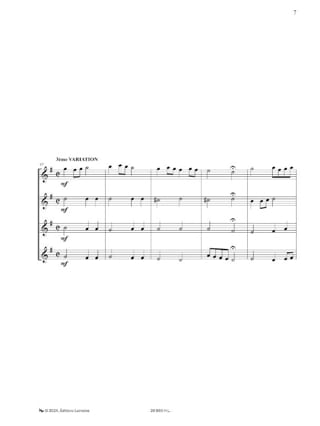 Variations sur un Choral de Schumann - Robert Schumann - Partition