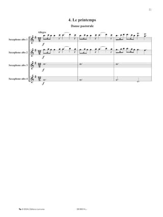 Un après-midi chez... Vivaldi - VIVALDI - Partition - Saxophone