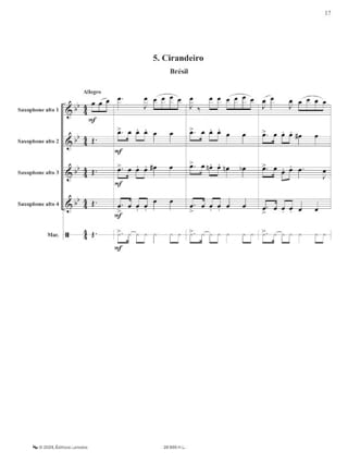 Un Après-Midi en... Amérique Latine - Partition - Saxophone