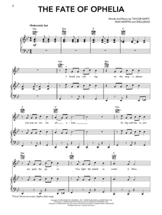 The Life of a Showgirl - Taylor Swift - Partition - Pop / Rock